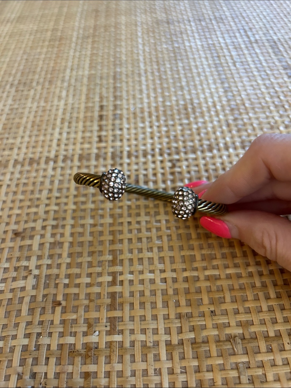 Touchstone Crystal by Swarovski Sonoma cuff bracelet